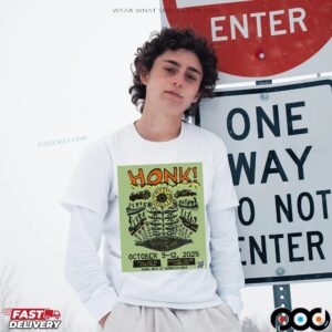 HONK! Festival In Somerville MA On Oct 9-12 2025 Even T Shirt