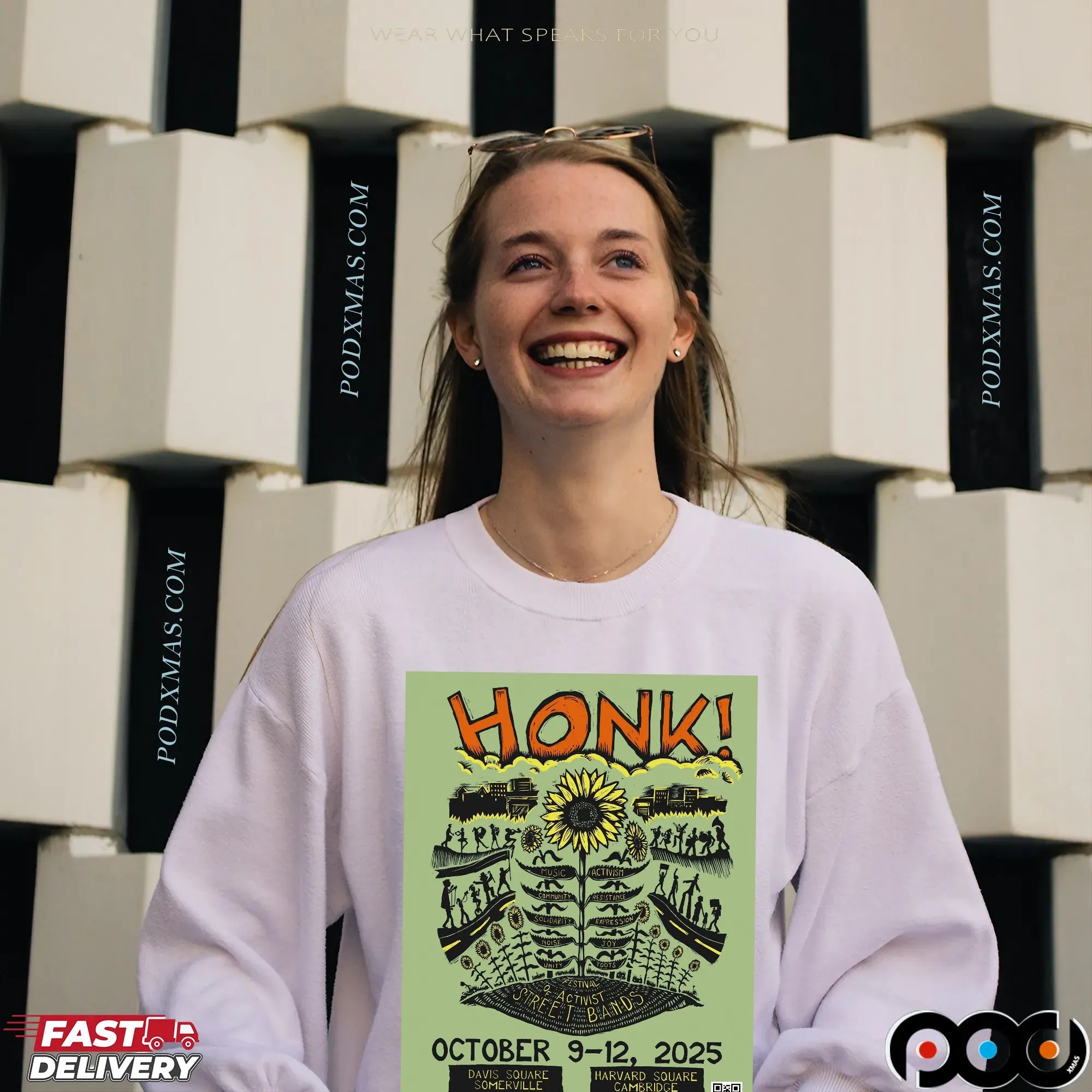 HONK! Festival In Somerville MA On Oct 9-12 2025 Even T Shirt