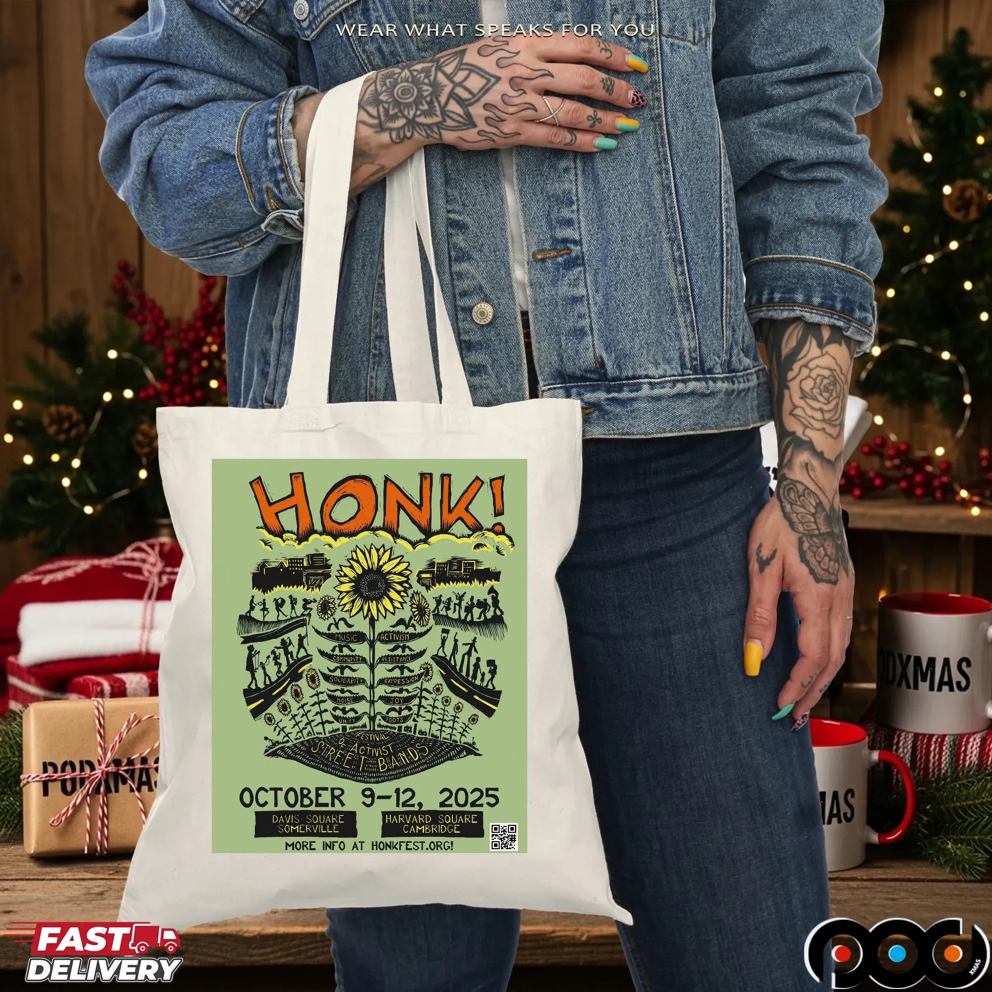 HONK! Festival In Somerville MA On Oct 9-12 2025 Even T Shirt