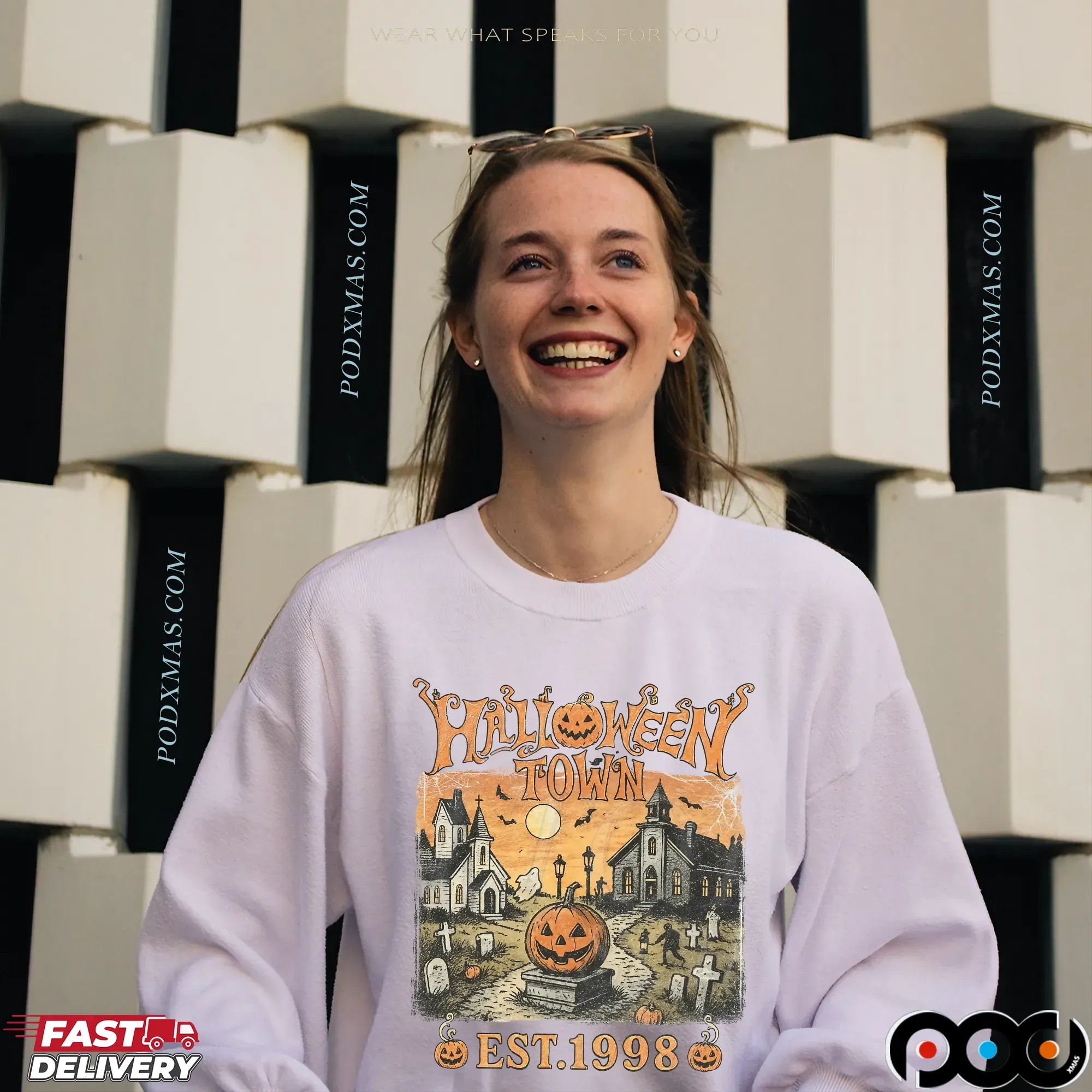 Halloweentown Est 1998 Vintage 2025 Halloween Spooky Season T Shirt