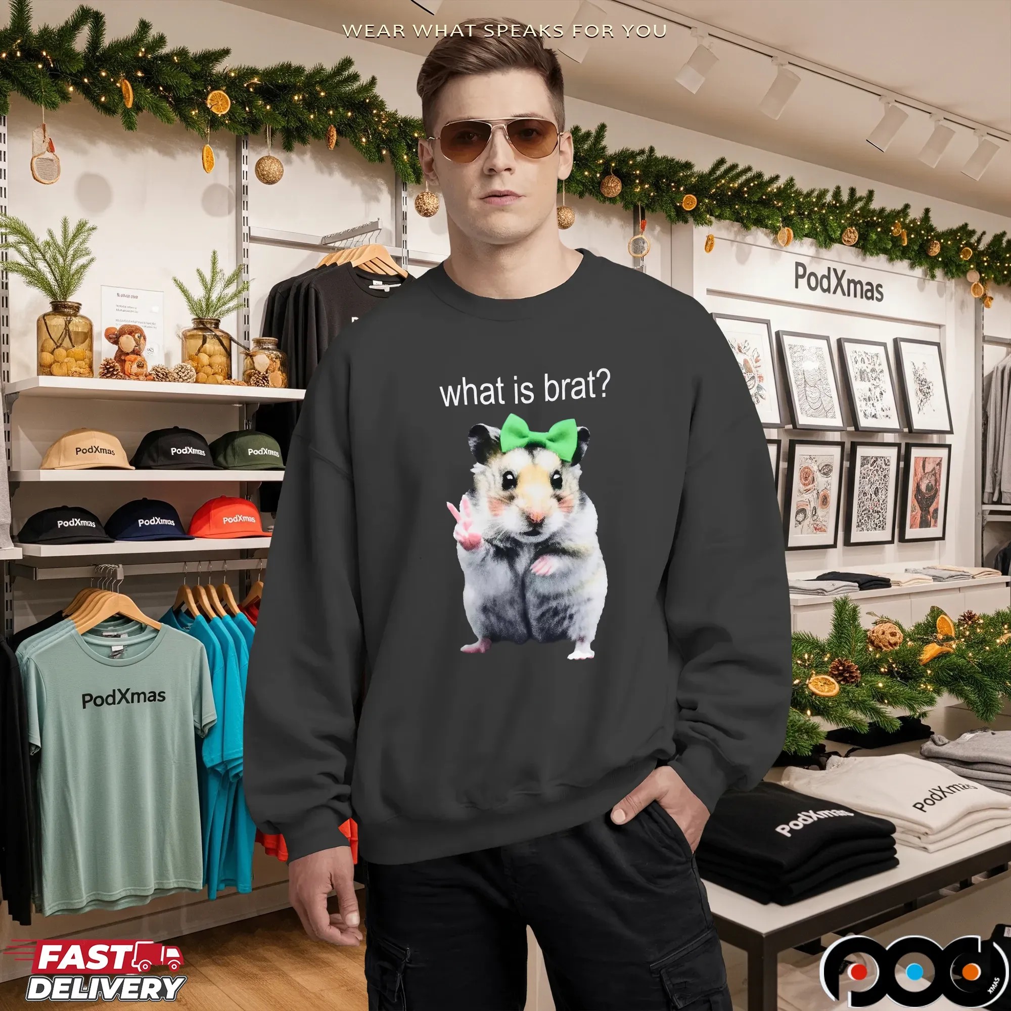 Hamster What Is Brat shirt