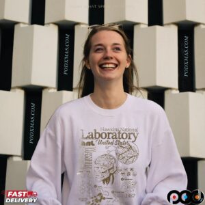 Hawkins national Laboratory United State 1987 Retro T Shirt