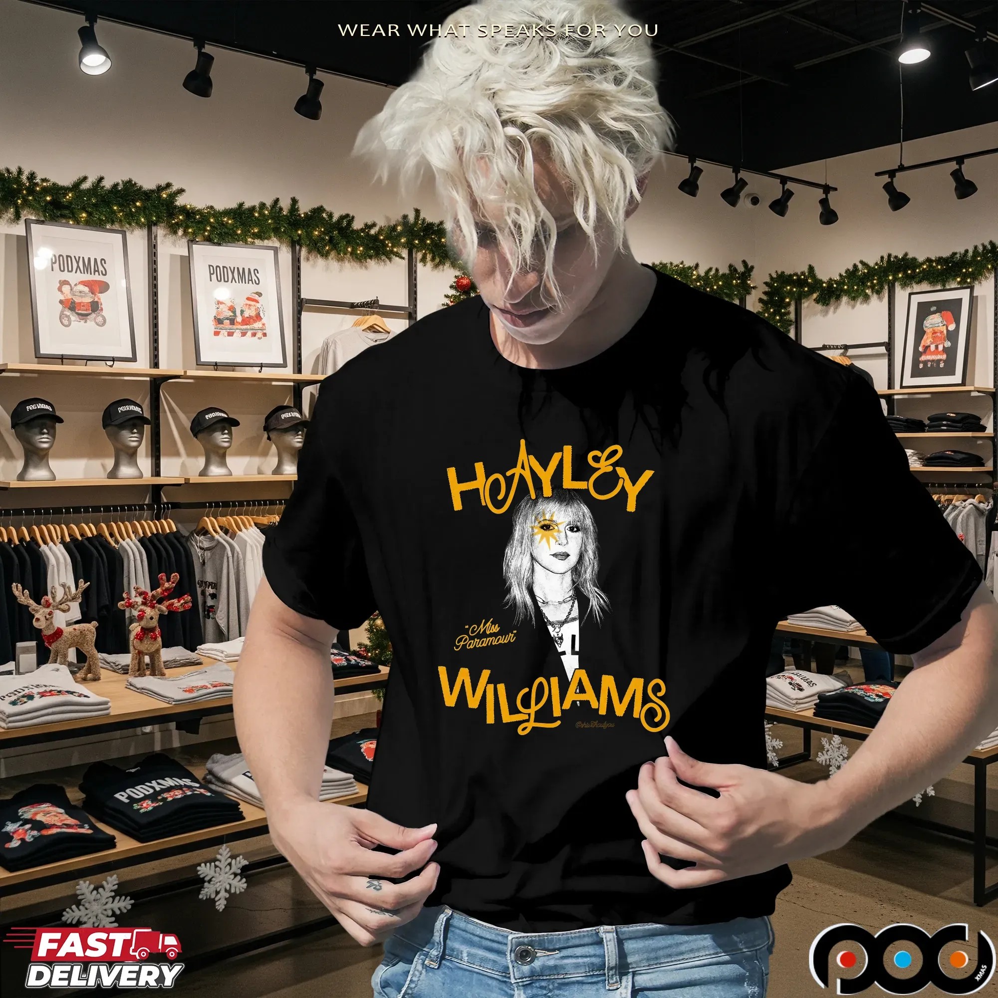 Hayley Williams Miss Paramore Graphic T Shirt