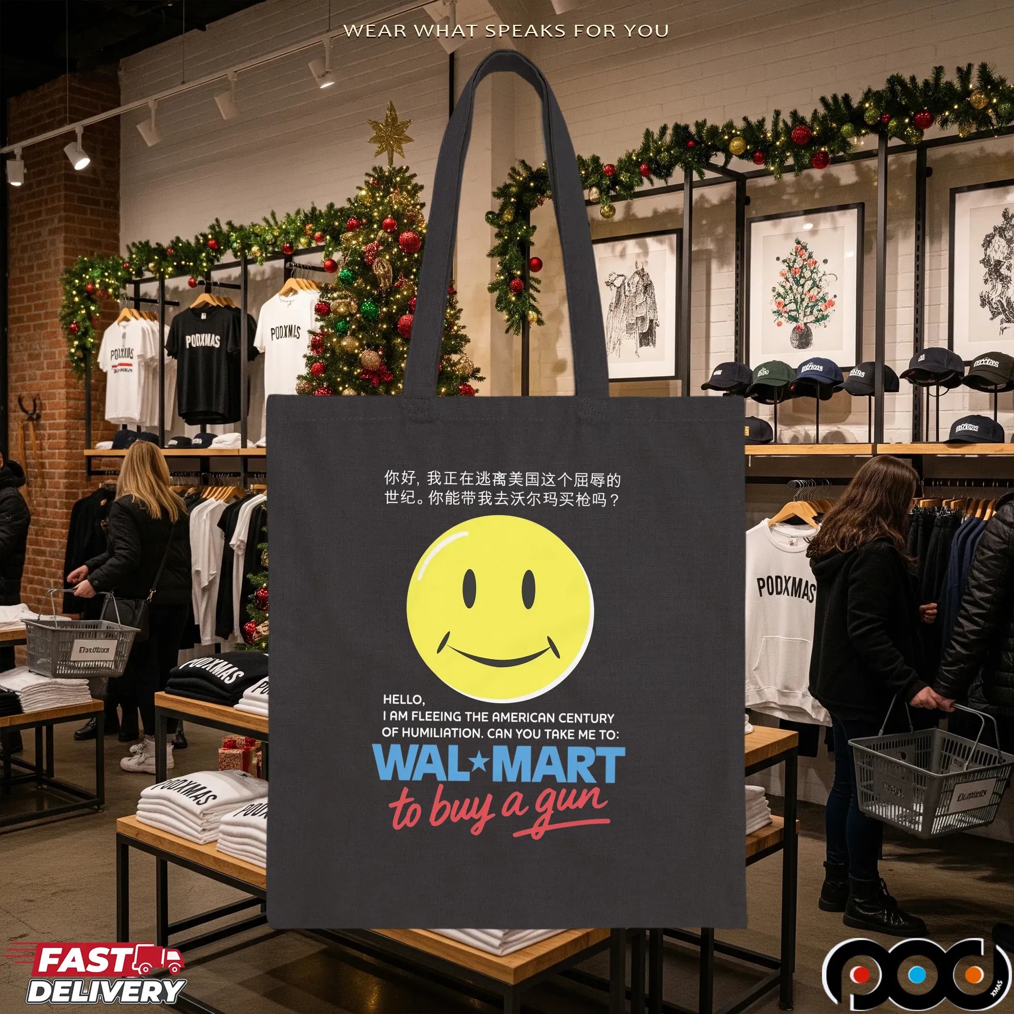 Hello, I Am Fleeing The American Century Of Humiliation. Can You Take Me To Walmart Store To Buy A Gun T Shirt
