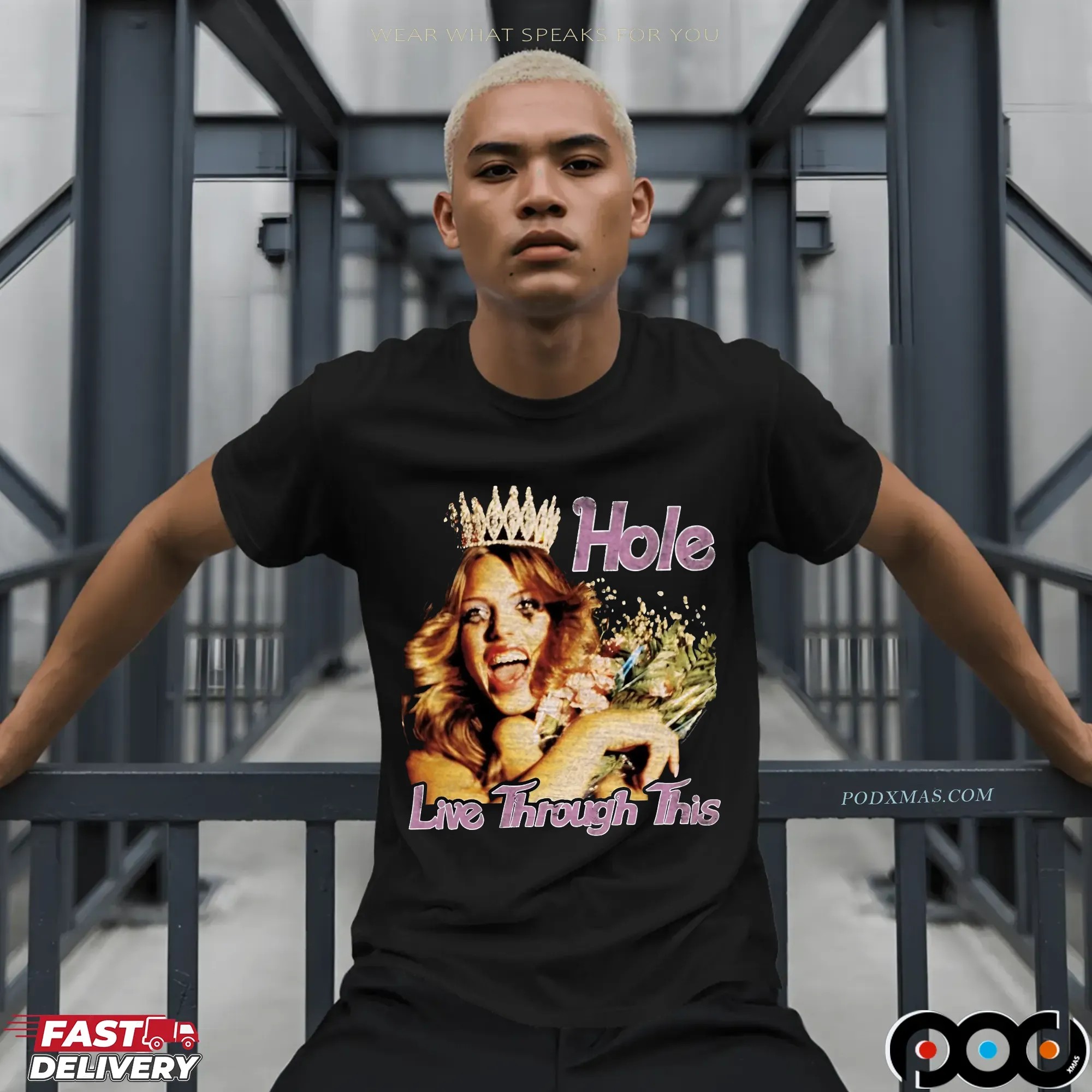 Hole Live Through This Album Cover 'Retro T Shirt