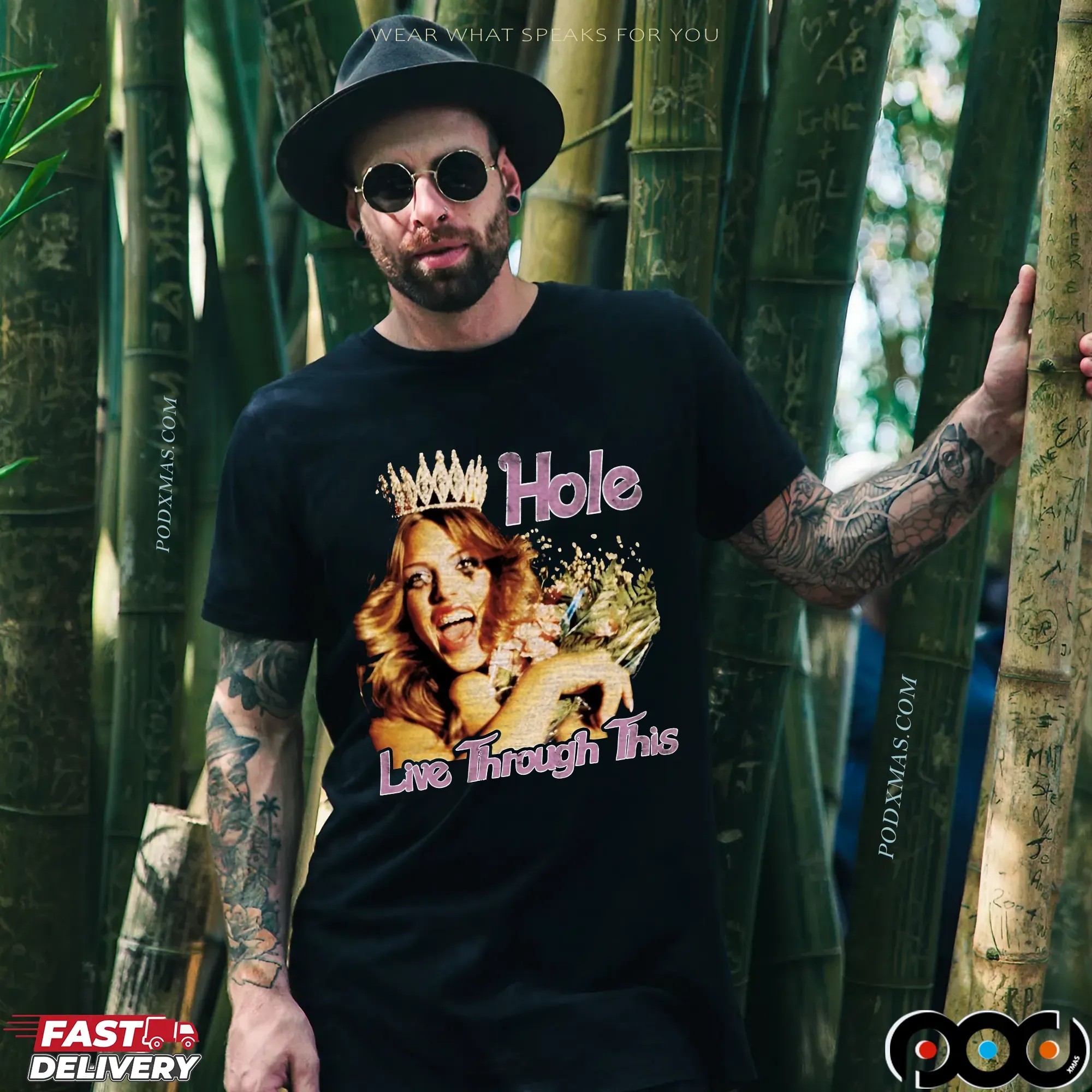 Hole Live Through This Album Cover 'Retro T Shirt