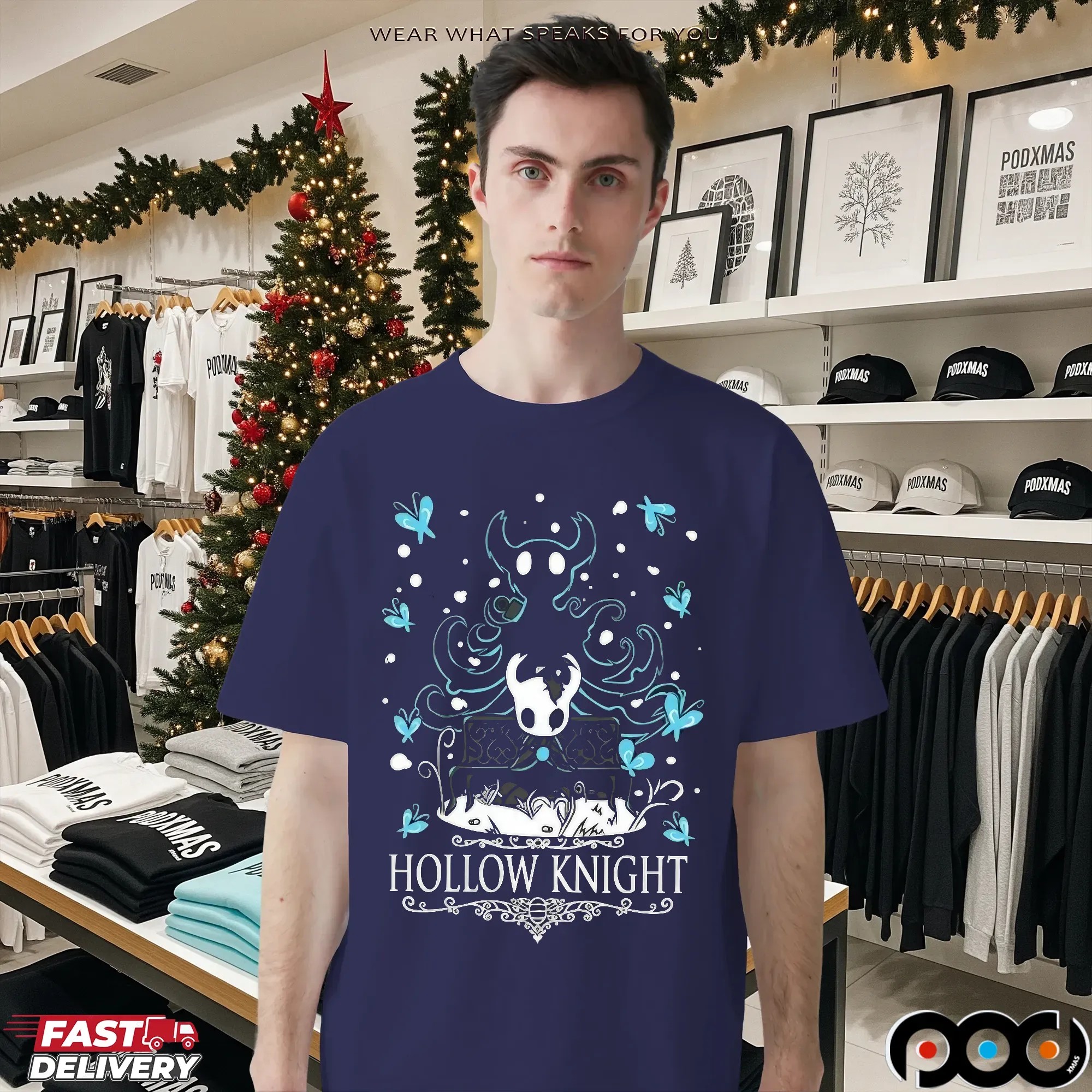 Hollow Knight Born of God and Void T Shirt