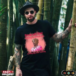 Hollywoodgengen Stop All Dat Talking And Playing T Shirt
