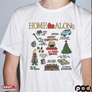Home Alone Kevin Merry Christmas T-shirt