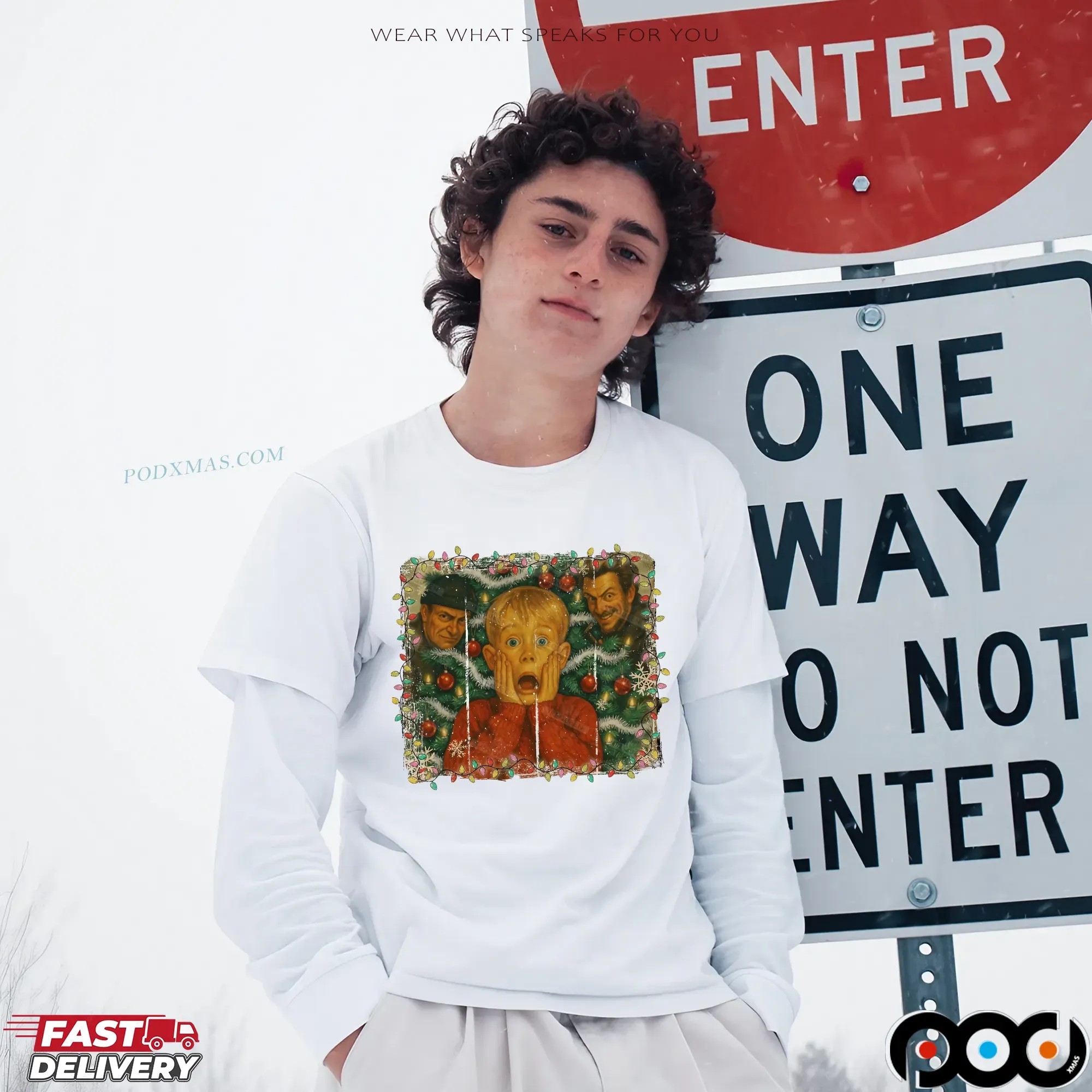 Home Alone The Boys of Winter Christmas T Shirt