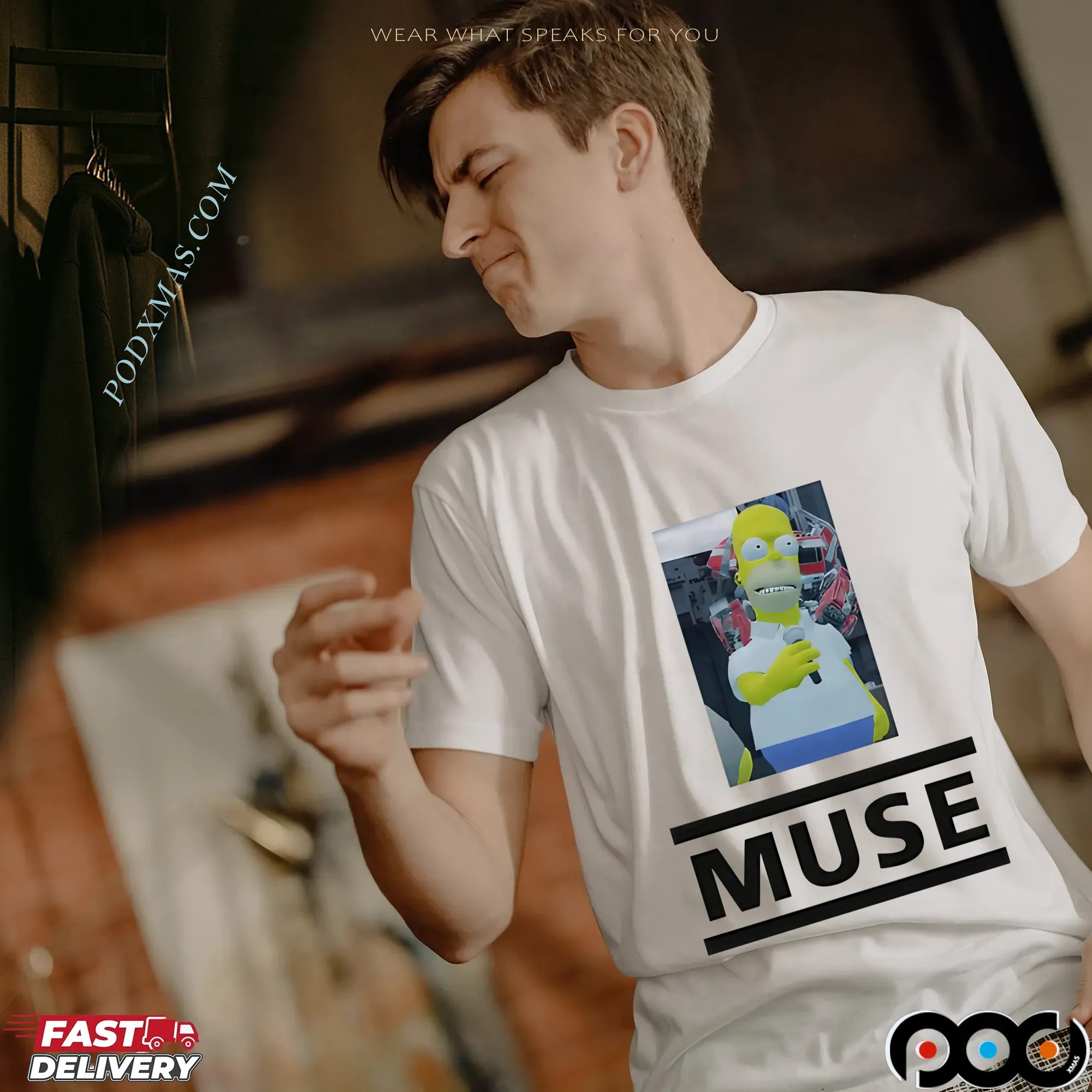 Homer Simpson Music Band shirt