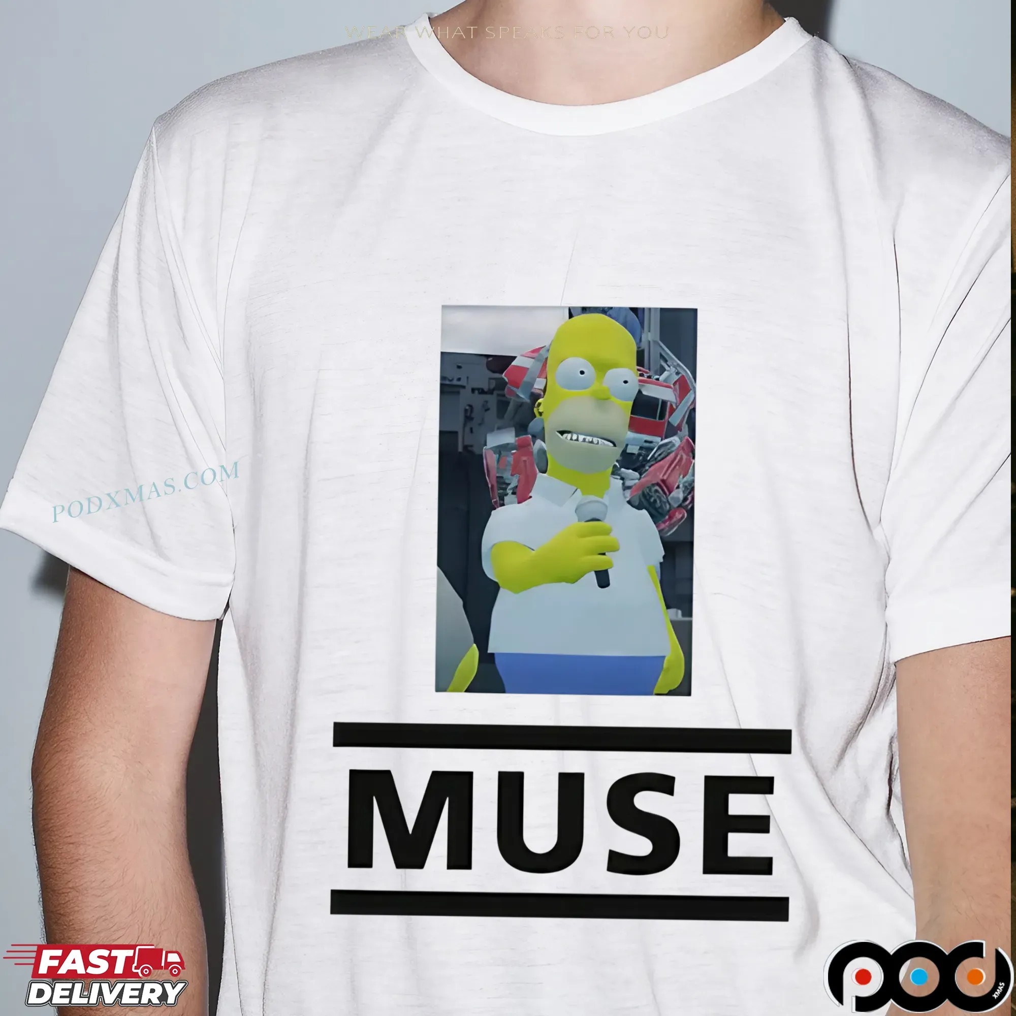 Homer Simpson Music Band shirt