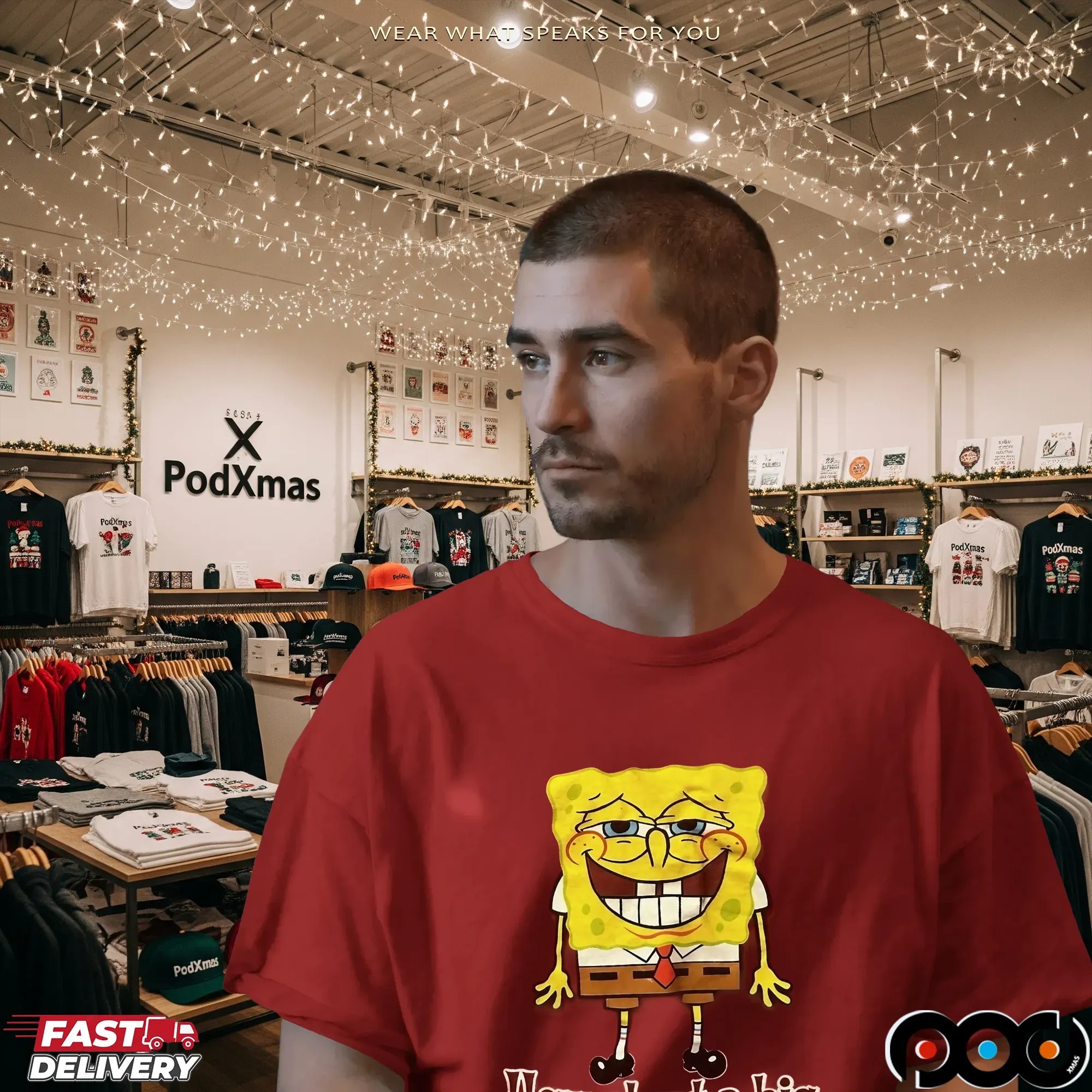 How About A Big Wet One Cartoon T Shirt