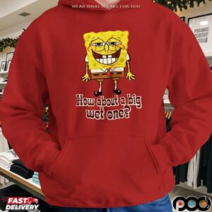 How About A Big Wet One Cartoon T Shirt