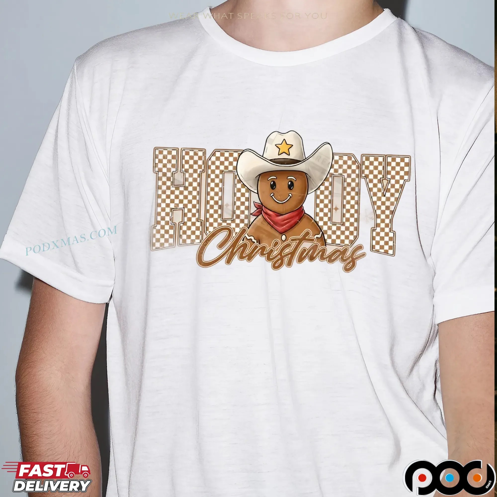 Howdy Christmas, Preppy Christmas Western, Cowgirl Christmas Bow, Gingerbread Leopard Christmas, Coquette T Shirt
