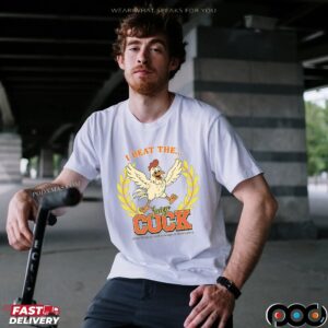 I Beat The Juicy Cock I Ate 50 Spicy Chicken Wings In 30 Minutes Graphic T Shirt