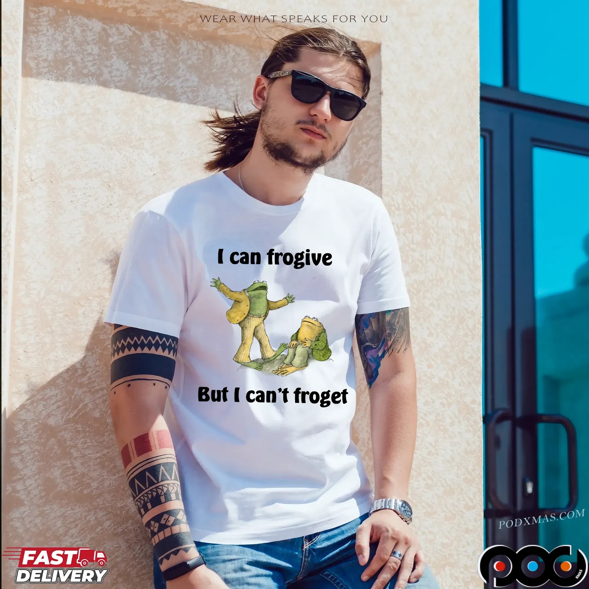 I Can Frogive But I Can't Froget Frog Meme T Shirt