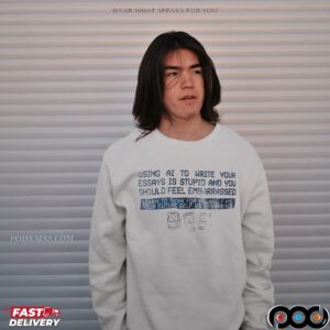 I Hate AI I Am Better Than You Because I Don't Use Chatgpt T Shirt_2