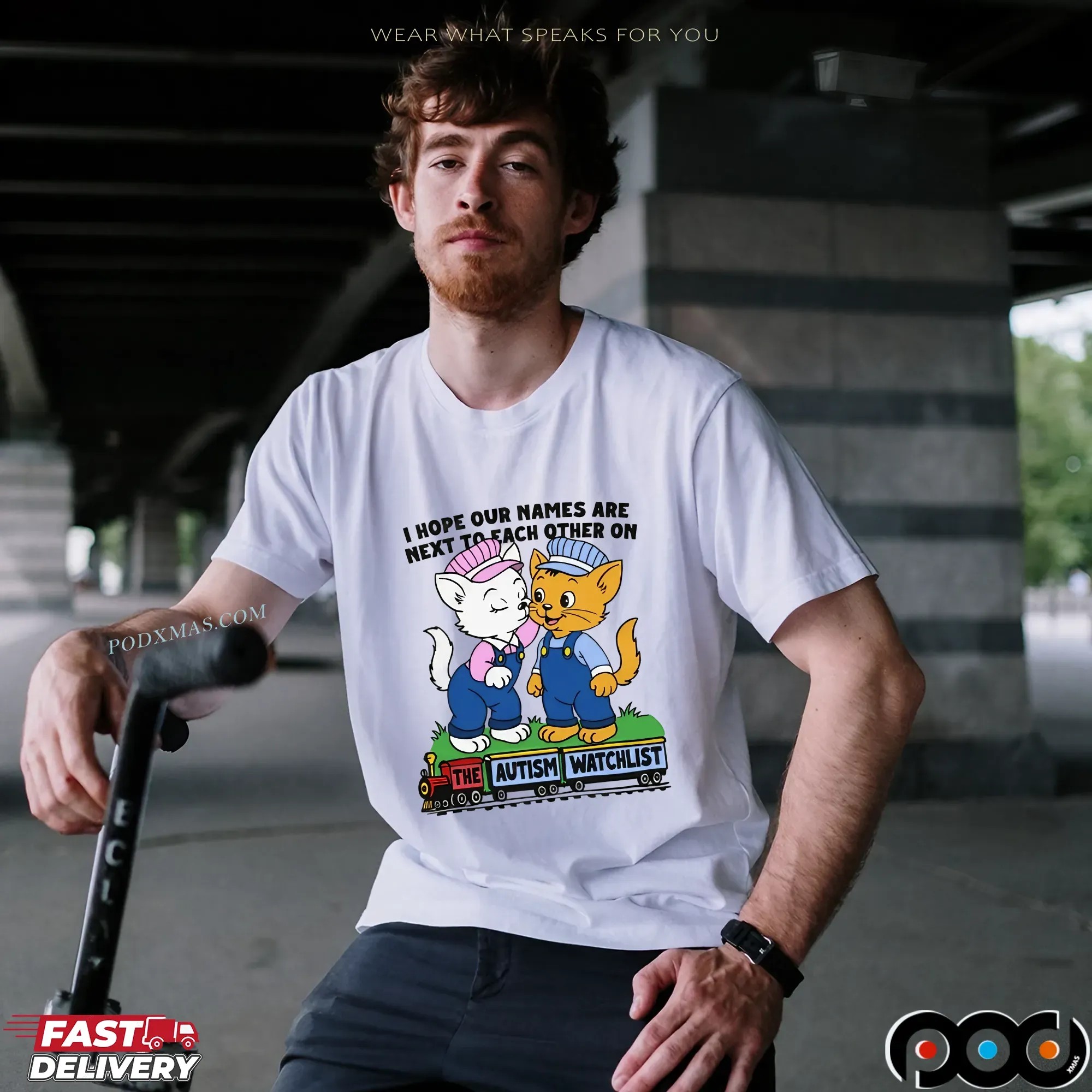 I Hope Our Names Are Next To Each Other On The Autism Watchlist T Shirt