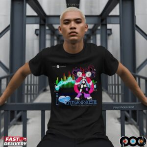 I Love Trance Bass Girls 2dfantasy Txrror Evil Ecstasy Graphic T Shirt