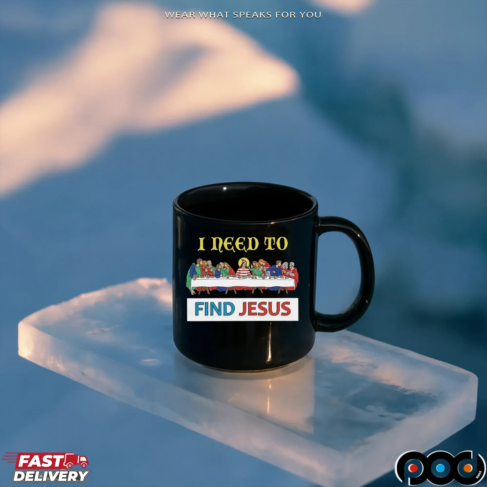 I Need To Find Jesus Where's Wally The Last Supper Christmas T Shirt