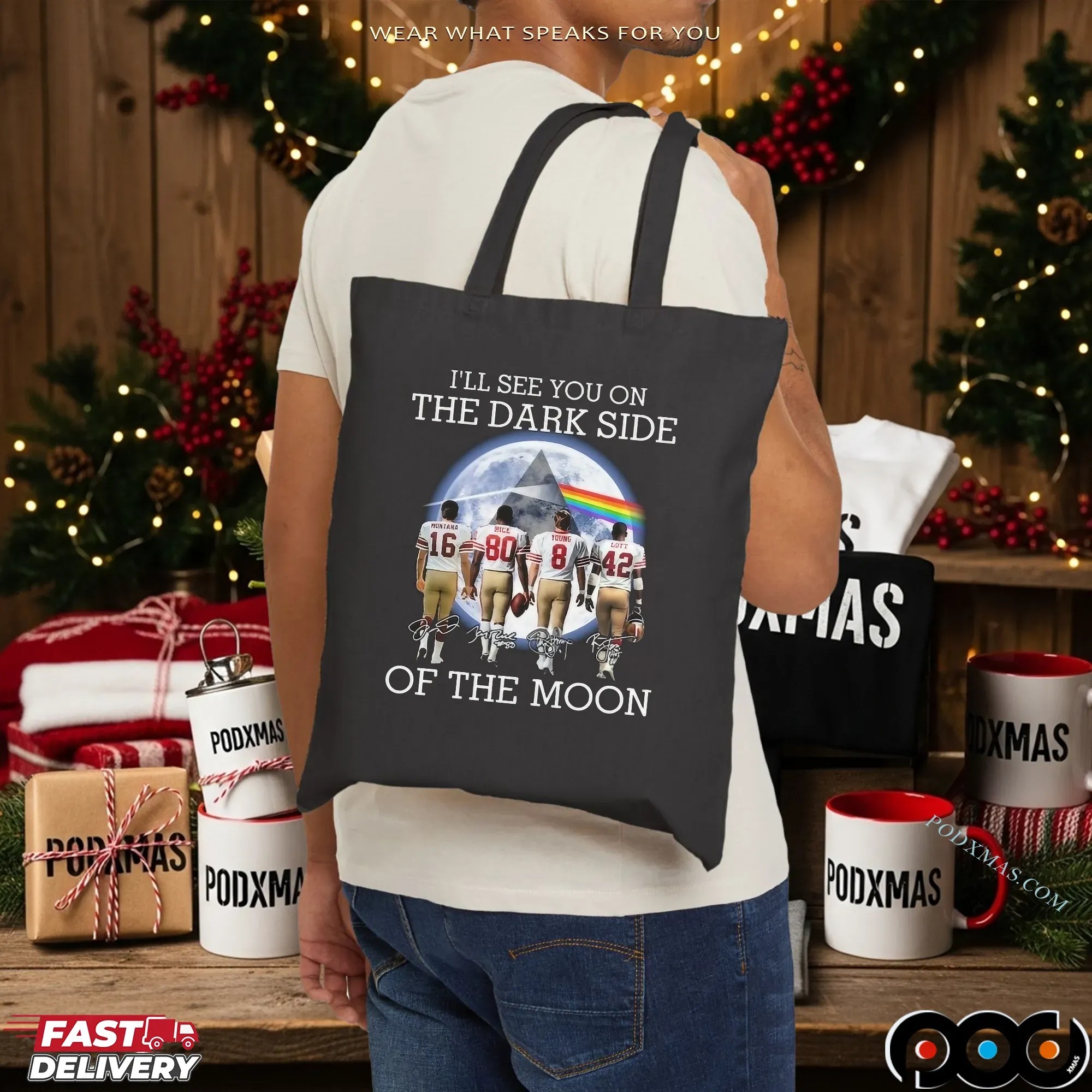 I’ll See You On The Dark Side Of The Moon Pink Floyd San Francisco 49ers Legends 2025 T Shirt