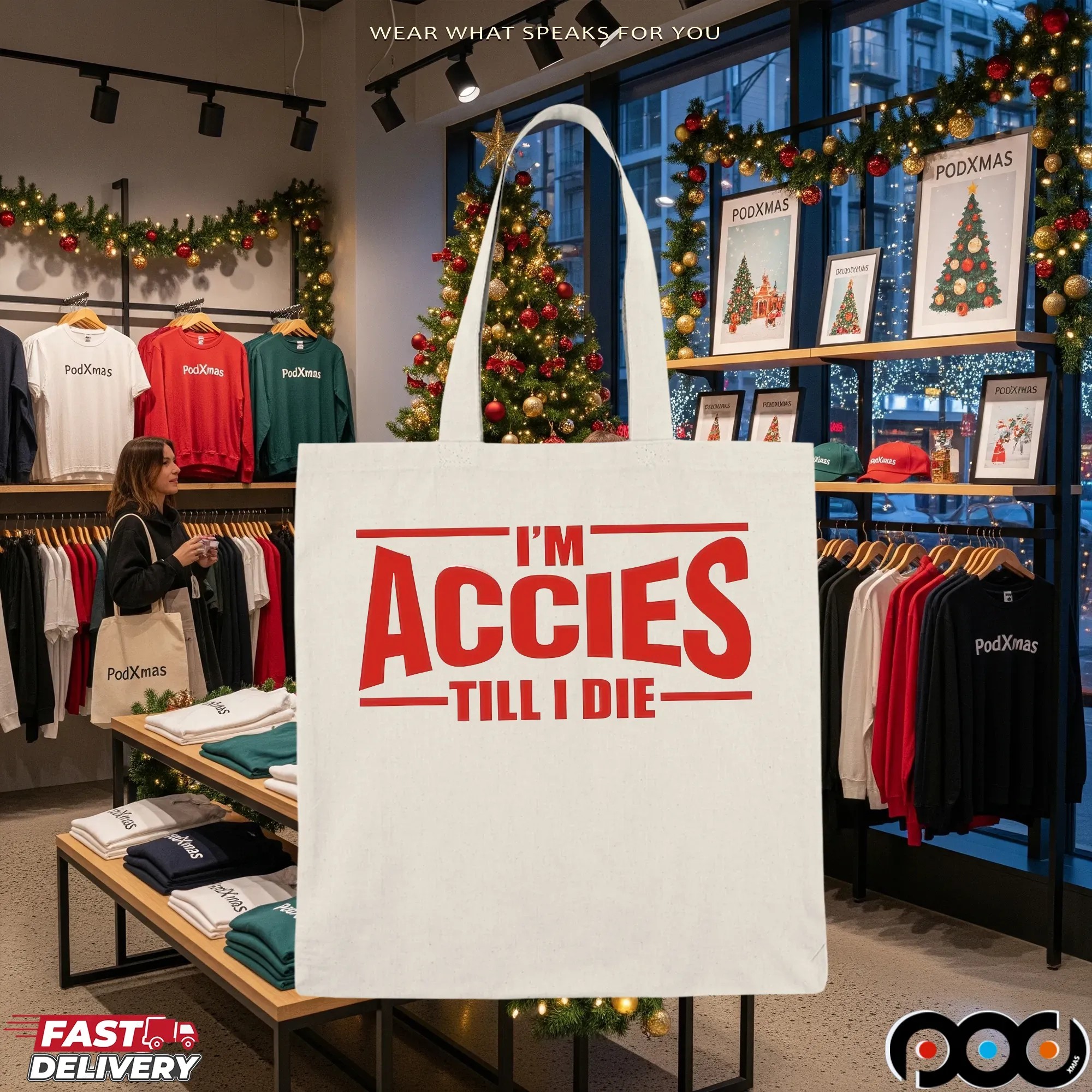 I'm Accies Till I Die T Shirt