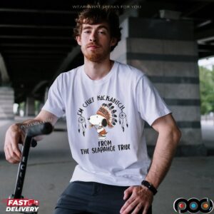 I'm Chief Kickabitch From The Slapahoe Tribe Native Snoopy The Peanuts T Shirt