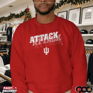 Indiana Hoosiers Football Attack Attack Attack T Shirt