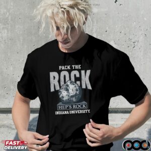 Indiana Hoosiers Football Pack the Rock T Shirt