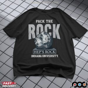 Indiana Hoosiers Football Pack the Rock T Shirt