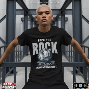 Indiana Hoosiers Football Pack the Rock T Shirt