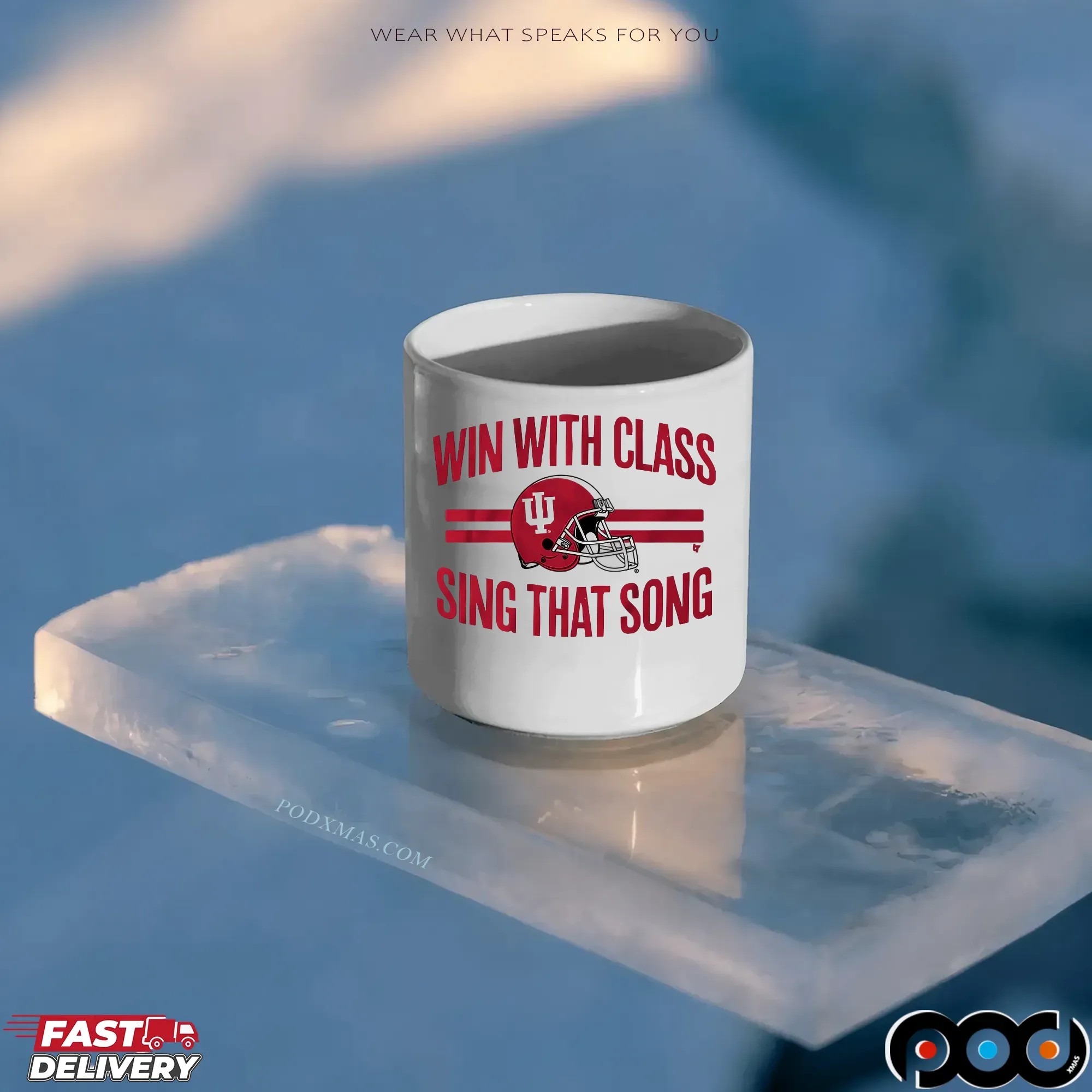 Indiana Hoosiers Football Win With Class, Sing That Song T Shirt