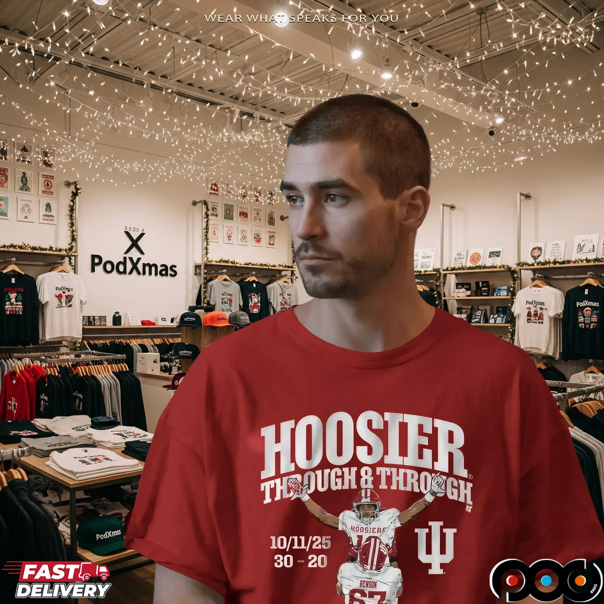 Indiana Hoosiers Through and Through 2025 T Shirt