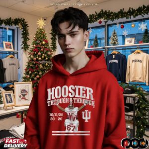 Indiana Hoosiers Through and Through 2025 T Shirt