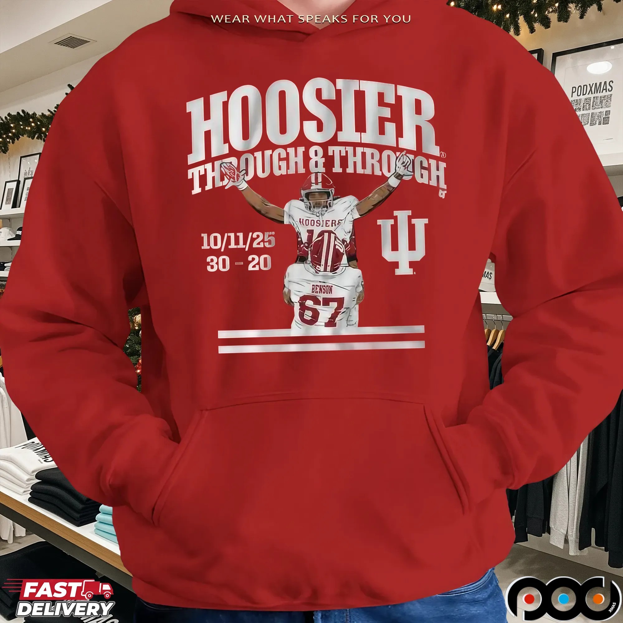 Indiana Hoosiers Through and Through 2025 T Shirt
