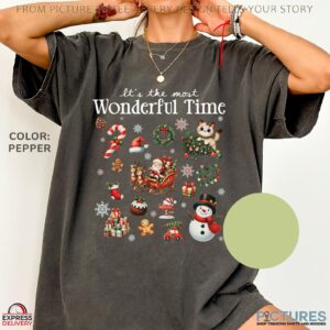 It's the Most Wonderful Time Shirt Cute Christmas T Shirt