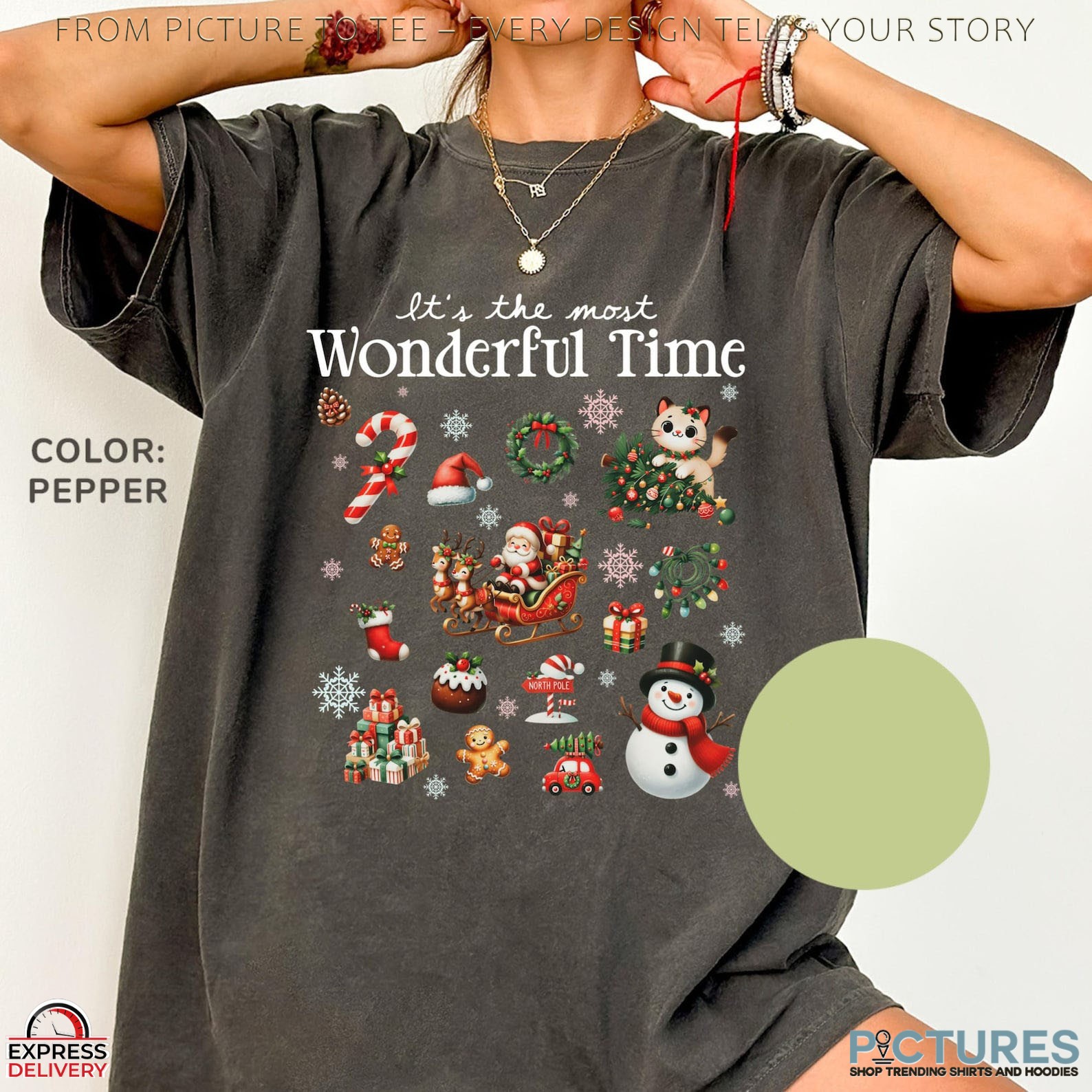 It's the Most Wonderful Time Shirt Cute Christmas T Shirt