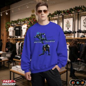 Jahmyr Gibbs And Amon Ra St Brown Detroit Heroes 2025 T Shirt