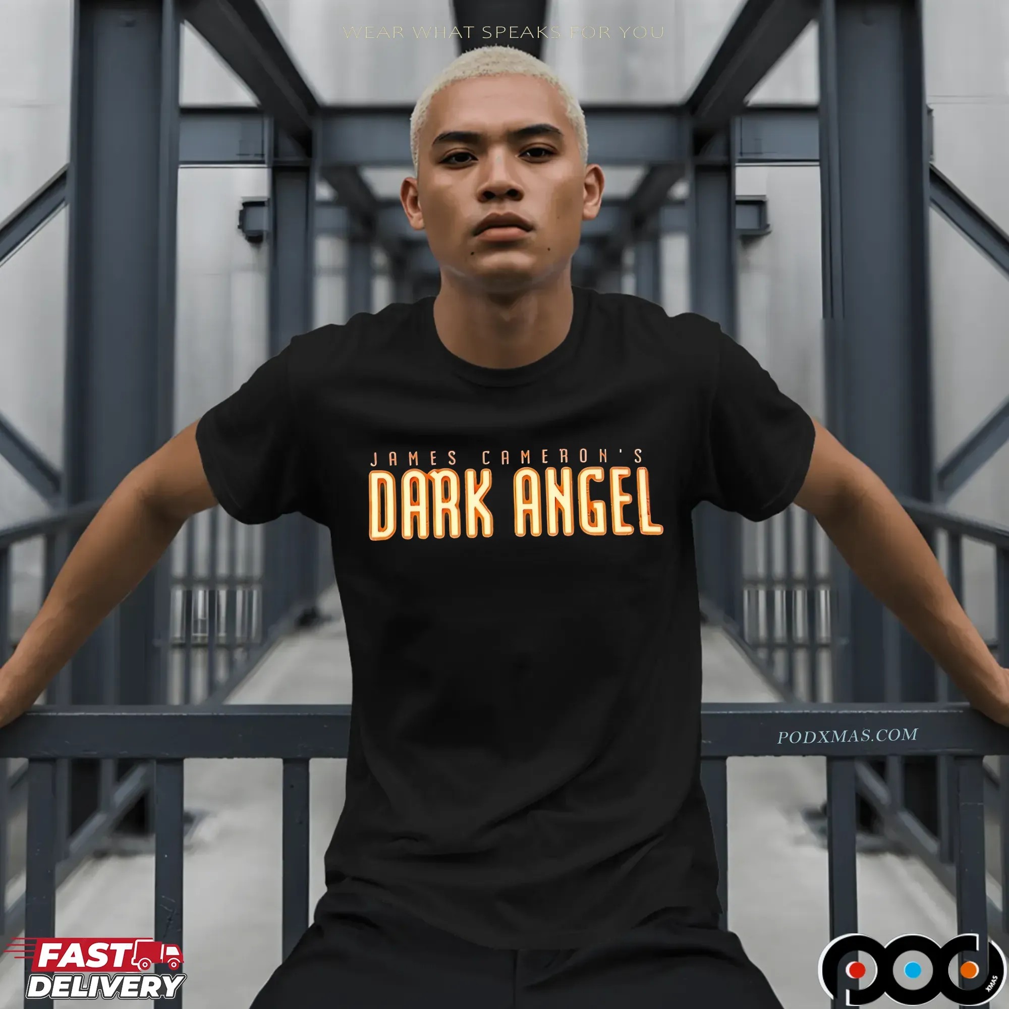 James Cameron's Dark Angel Double Sided T Shirt