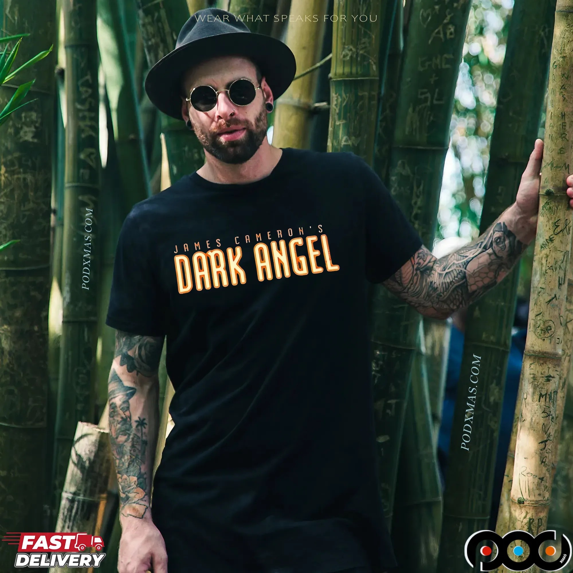 James Cameron's Dark Angel Double Sided T Shirt