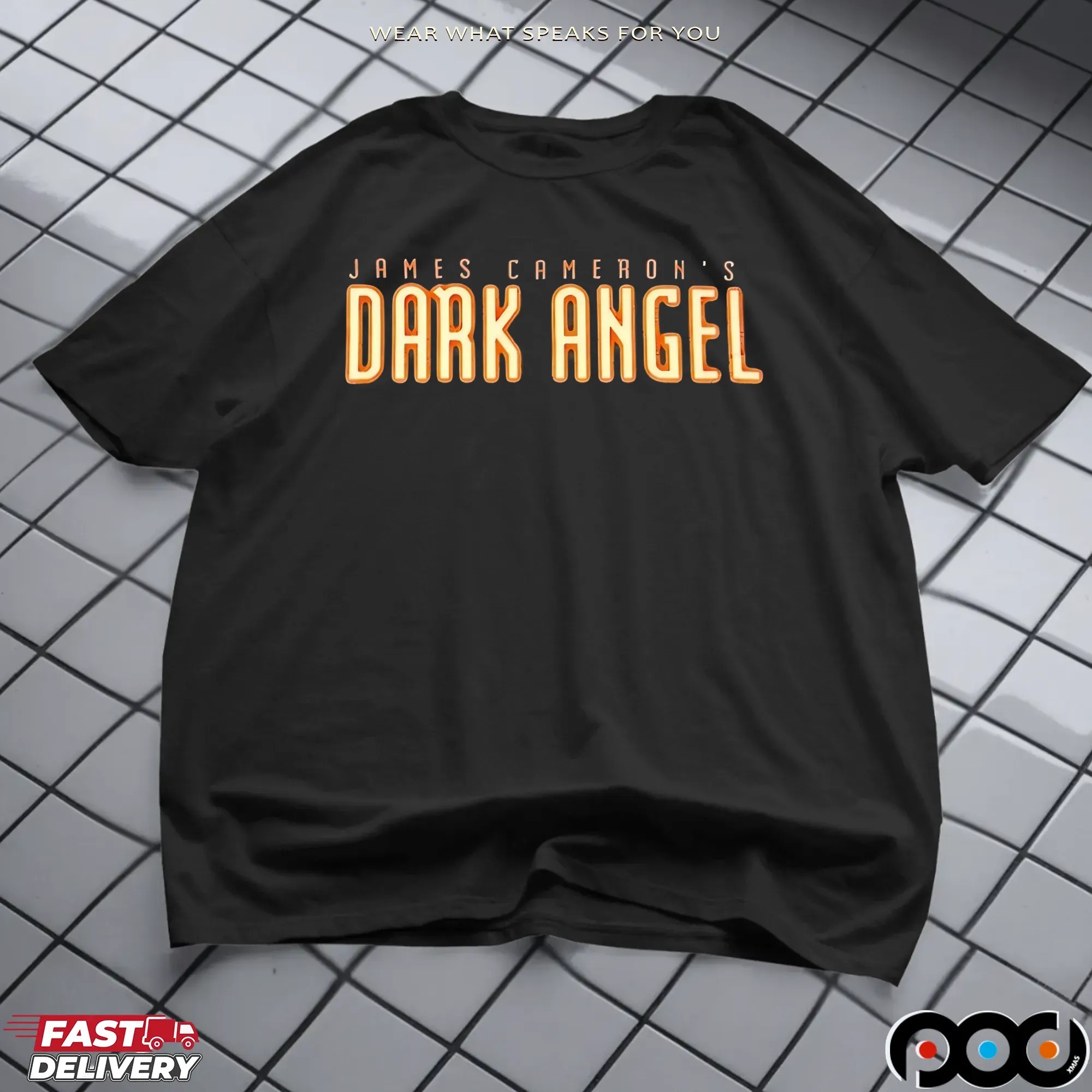 James Cameron's Dark Angel Double Sided T Shirt