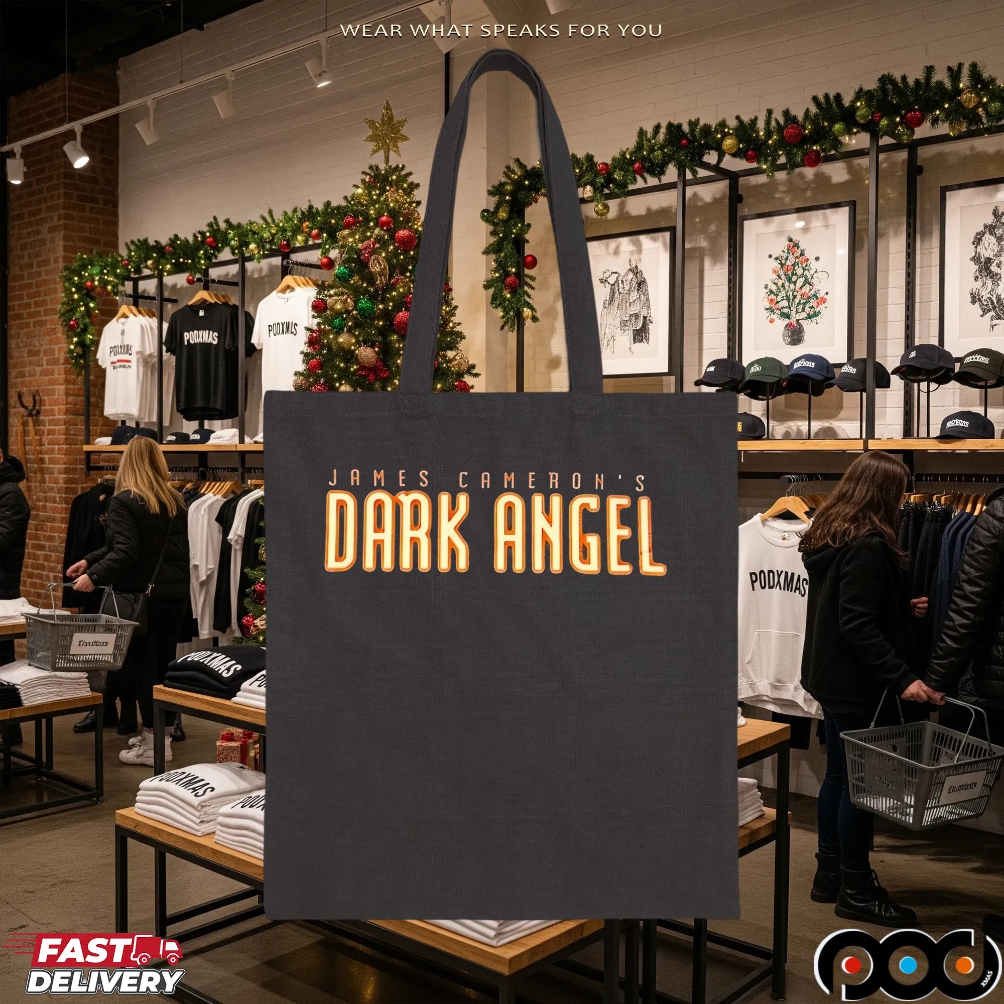 James Cameron's Dark Angel Double Sided T Shirt