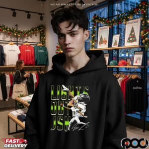 Jaxon Smith-Njigba Lights Out JSN Seattle Seahawks Signature T Shirt