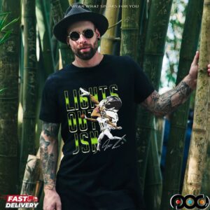 Jaxon Smith-Njigba Lights Out JSN Seattle Seahawks Signature T Shirt