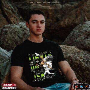 Jaxon Smith-Njigba Lights Out JSN Seattle Seahawks Signature T Shirt