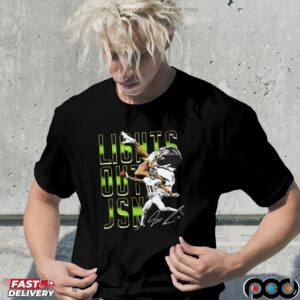 Jaxon Smith-Njigba Lights Out JSN Seattle Seahawks Signature T Shirt