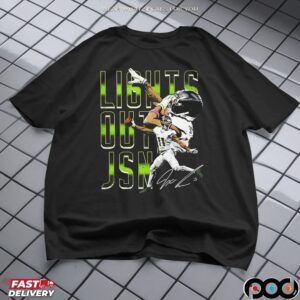 Jaxon Smith-Njigba Lights Out JSN Seattle Seahawks Signature T Shirt