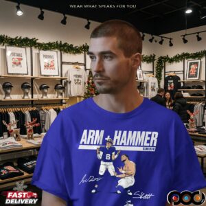 Jaxson Dart & Cam Skattebo Arm and Hammer T Shirt