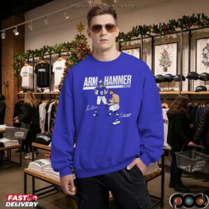 Jaxson Dart & Cam Skattebo Arm and Hammer T Shirt